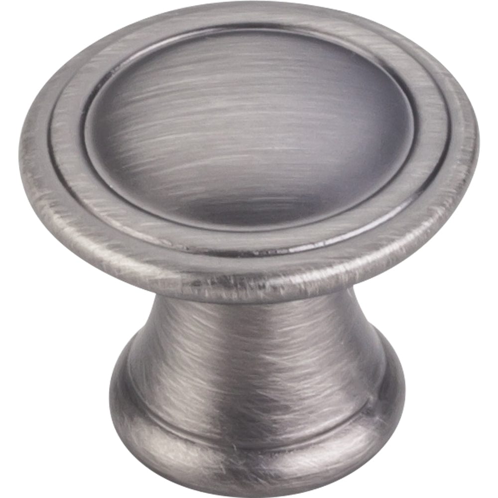 Chesapeake Knob, 1-3/16" Dia.,  Brushed Pewter alt 0