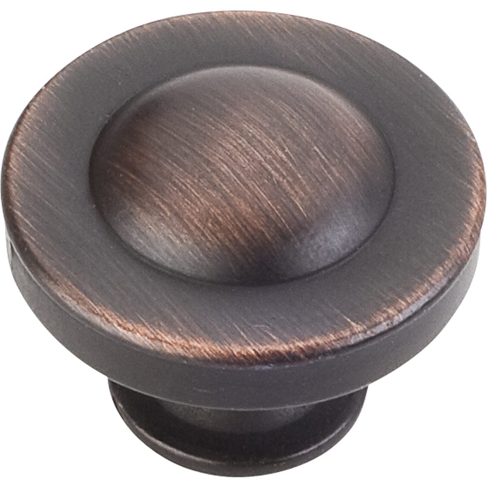 Cordova Knob, 1-1/4" Dia.,  Brushed Oil Rubbed Bronze alt 0