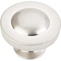Cordova Knob, 1-1/4" Dia.,  Satin Nickel alt 0