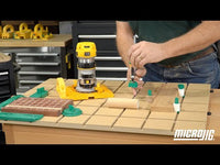 MatchFit Grid Router Guide - Create MatchFit Dovetail Clamp Track grids of any size!