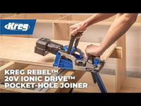 Kreg Rebel™ 20V Ionic Drive™ Pocket-Hole Joiner