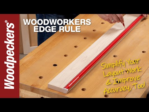 Woodworkers Edge Rule | Woodpeckers Precision Woodworking Tools