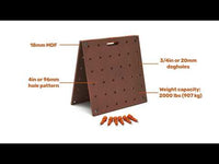 Centipede Table Top - Pair - 3/4" Dog Holes alt 999