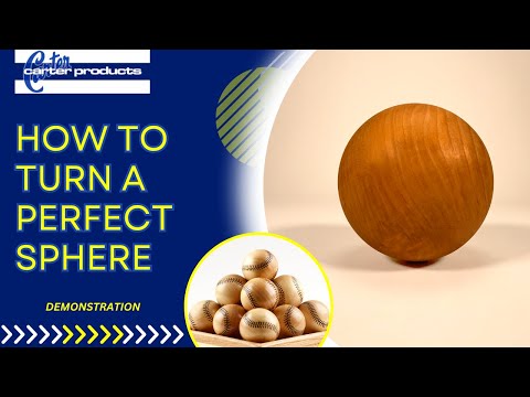 Turning A Sphere With The Perfect Sphere™ Tool