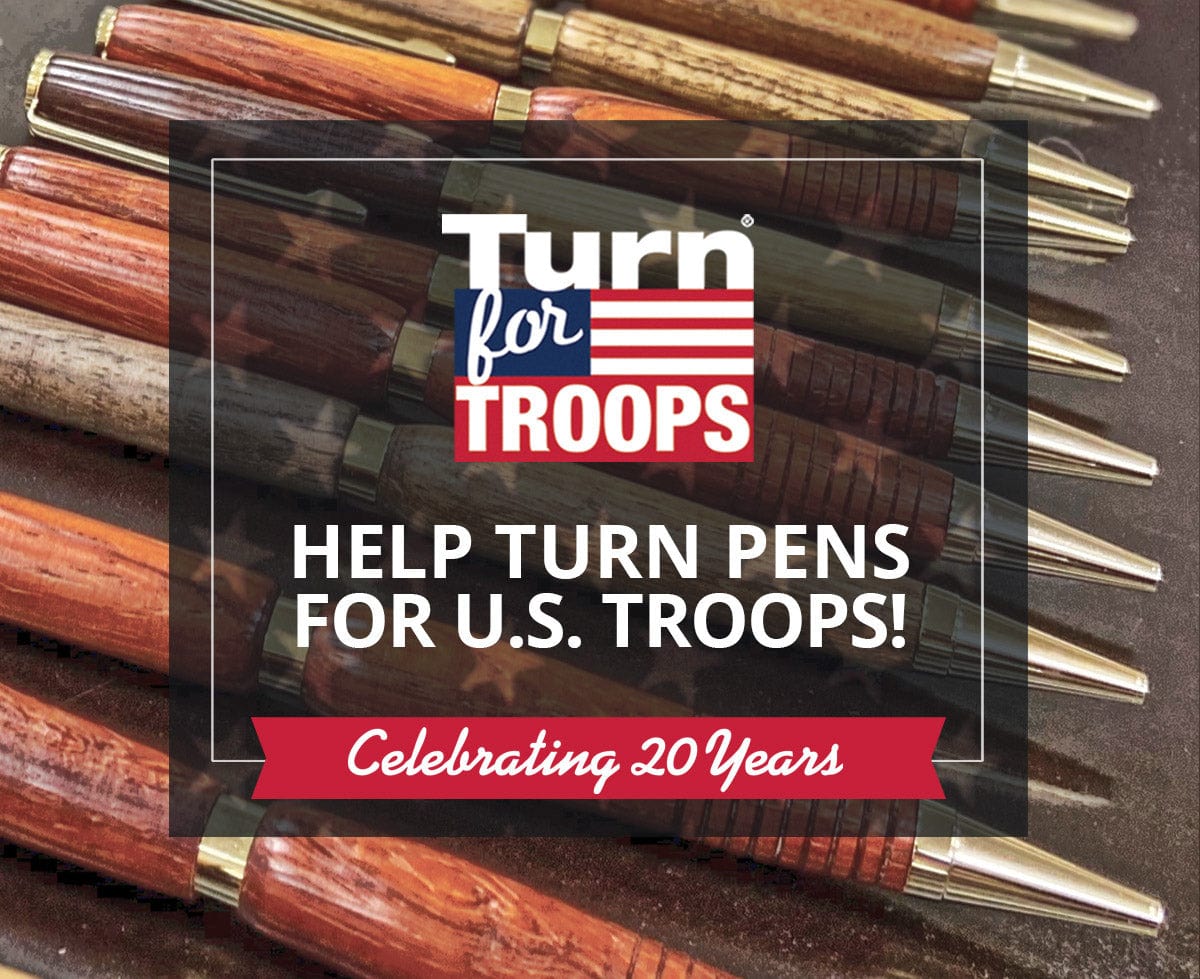 frequently asked questions about woodturning pens for US troops